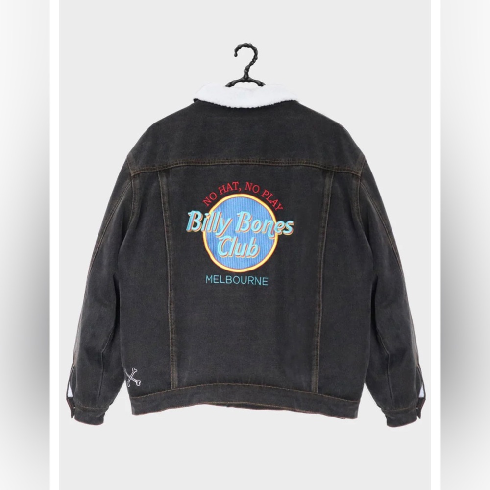 Billy Bones Club Denim Sherpa Limited Edition Jacket